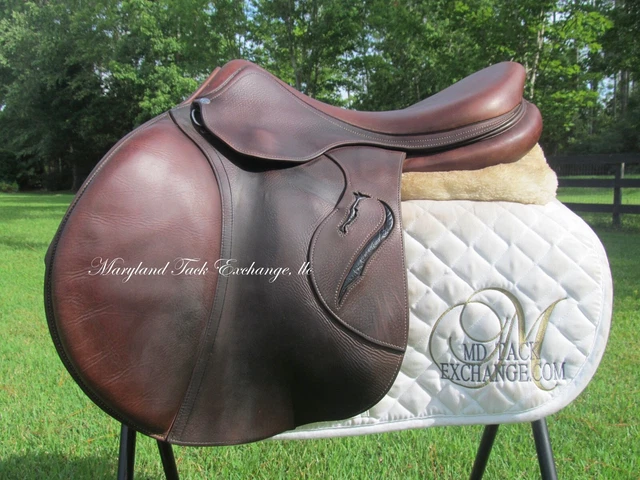 18.5" ANTARES CONTACT close contact jumping saddle 4AAB Flap * ON TRIAL* 18.5" ANTARES CONTACT close contact jumping saddle 4AAB Flap * ON TRIAL*