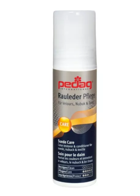 Pedag Suede Color Restorer, German Made, Applicable Indoors, Neutral Colorless,