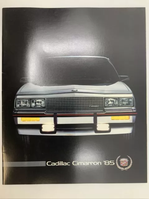 1985 Cadillac Cimarron Brochure