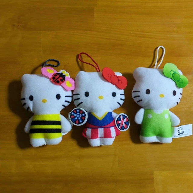 MCDONALD'S HAPPY MEAL 50Th Anniversary Hello Kitty 3 Piece Set Kwaii