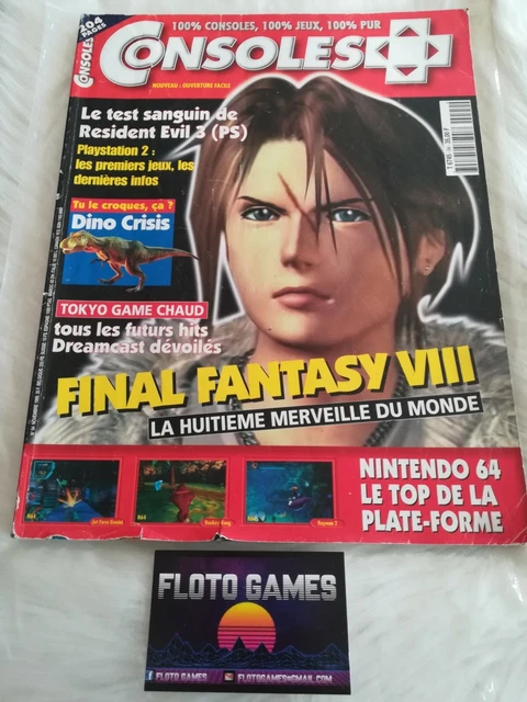 Magazine jeux vidéo: Consoles + n°94 Novembre 1999 [FINAL FANTASY VIII