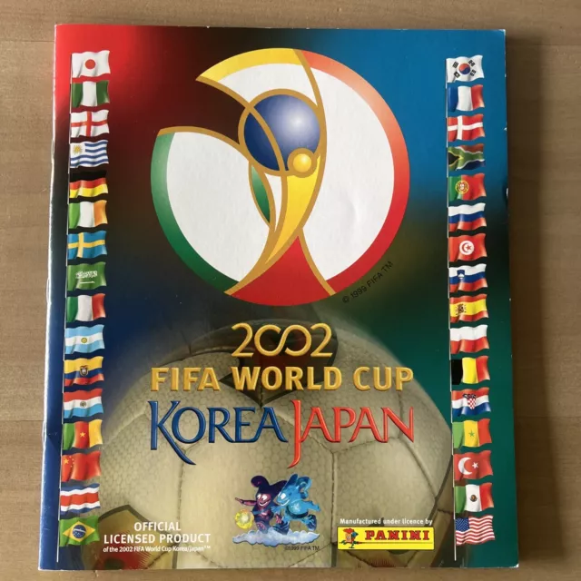 FULL ALBUM PANINI  KOREA JAPAN 🇯🇵 WORLD CUP 2002 REPRINT football CALCIO⚽️