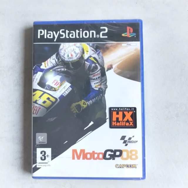 MOTOGP 08 Sigillato SONY PS2 Playstation 2 PAL ITA  ORIGINAL COMPLETO