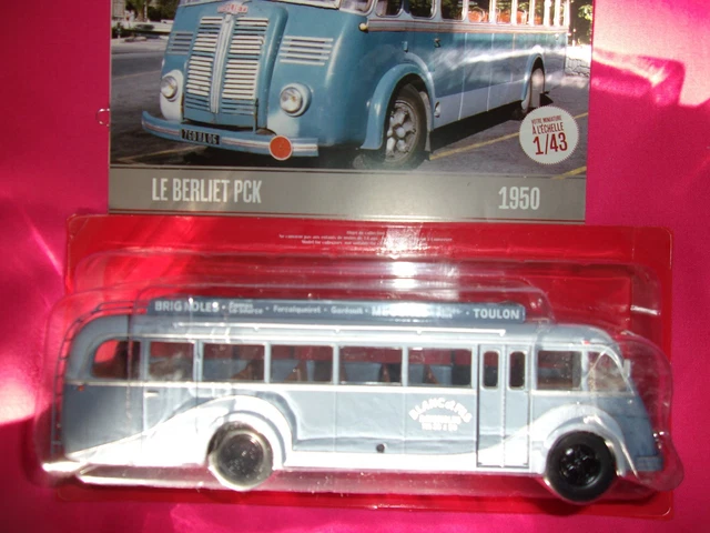 Miniature Autobus / Autocars Du Monde N°52 – Échelle 1/43 – Hachette, Pré-assemblé, Neuf