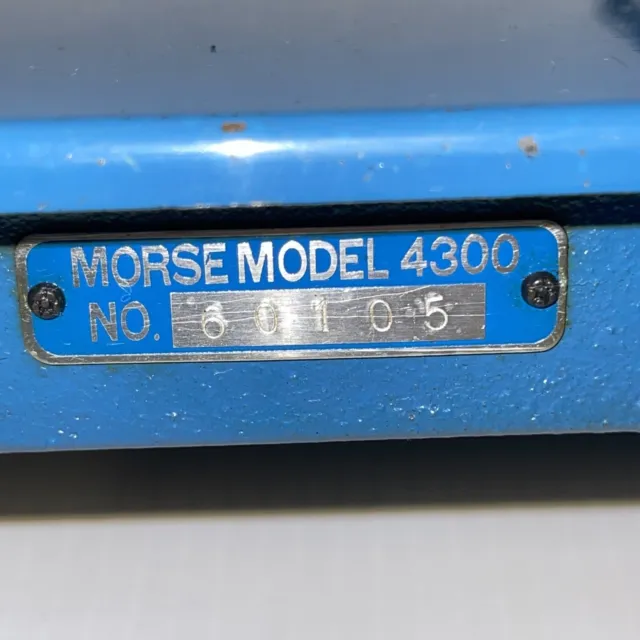 Vintage Morse Fotomatic III 4300 Zig Zag Sewing AS/IS PARTS OR SERVICE TESTED 3