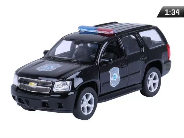 passend für kompatibel mit -  1:34, 2008 CHEVROLET Tahoe, POLIZEI, schwarz (A876