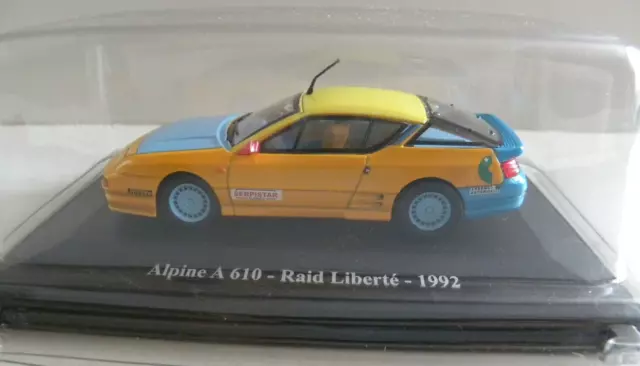 Alpine A 610 Raid Liberté 1992, Voiture miniature 1/43 - Akilon SA