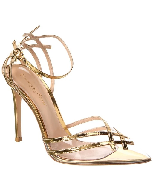 Gianvito Rossi 105 Vinyl & Leather Pump Women's
