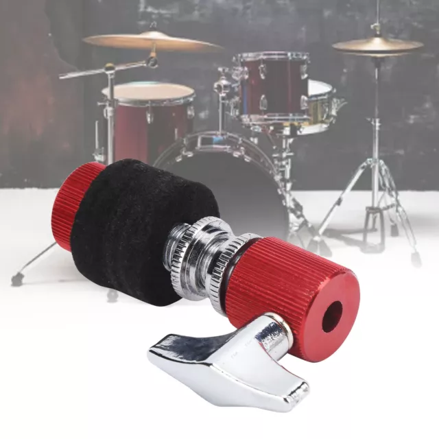 (rouge) HiHat Clutch Jazz Drum Alliage D'aluminium Cymbal Rack Holder Instrumen