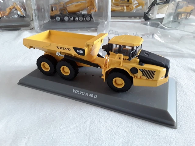 2 Camions Bennes De Construction échelle HO 1:87 - Prêts à Poser, Non Peints - Résine