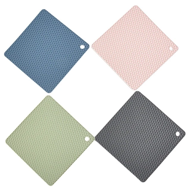 Silicone Mat Pot Bowl Mat Resistant Supplies Silicone Table Pads 18*18cm