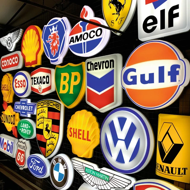 Texaco Sky Chief Led Sign Light Box Garage Vintage Petroliana Automobilia Petrol 3