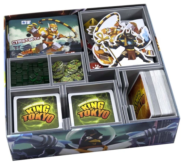 Folded Space: King of Tokyo Board Game Organiser, V2