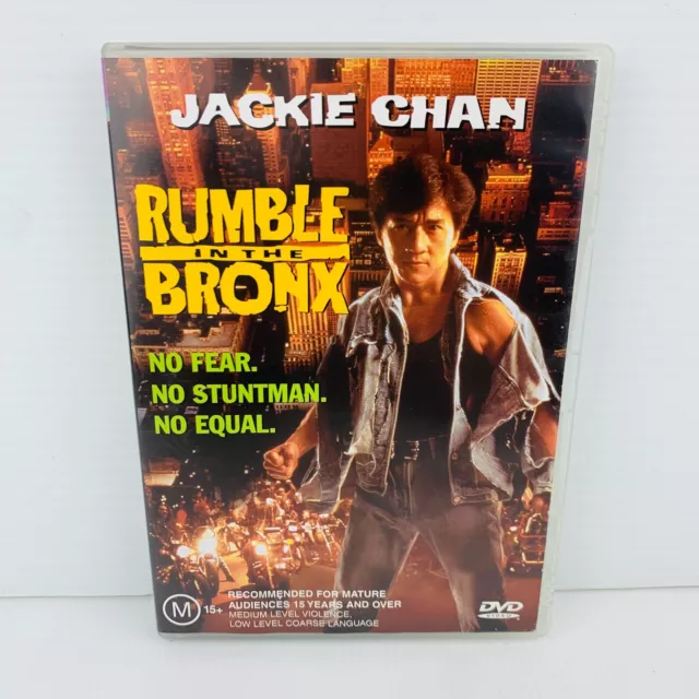 Rumble In The Bronx DVD 1995 Jackie Chan Movie Film Miramax Region 4 PAL