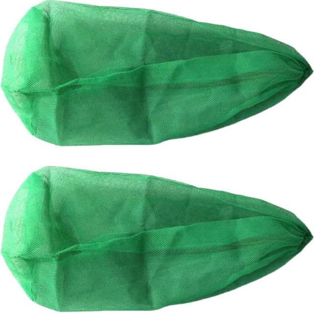 2 Pcs Diving Fish Net Bag Fish Catching Net Fishing Fishnet Bag Fold