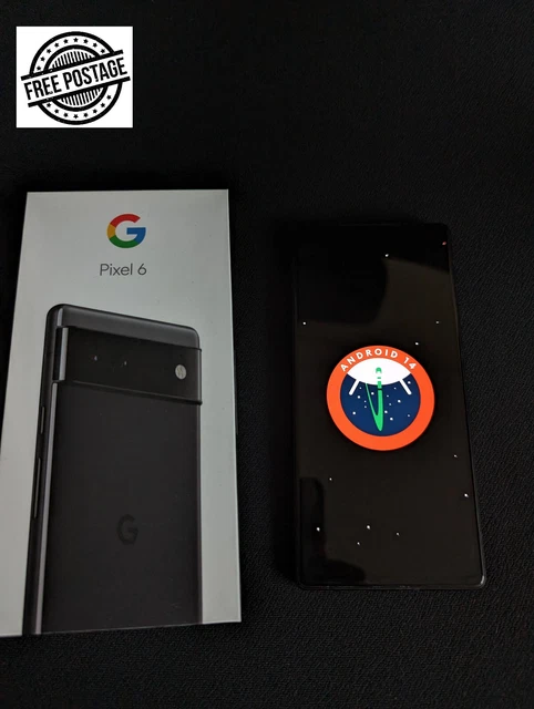 Google Pixel 6  128GB - Stormy Black - Boxed
