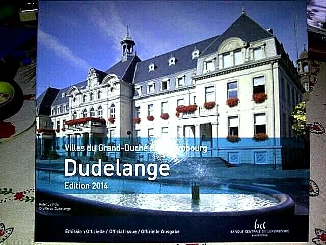 Serie Luxembourg 2014 en coffret BU 9 pièces " Dudelange "