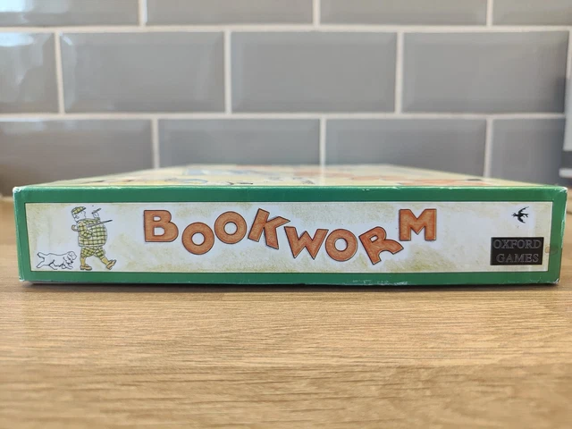 BOOKWORM THE Game Of Reading and Remembering Oxford Games LTD 1994 3 ...