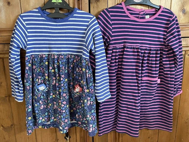 X2 JoJo Maman Bebe Dresses Age 3-4 Years