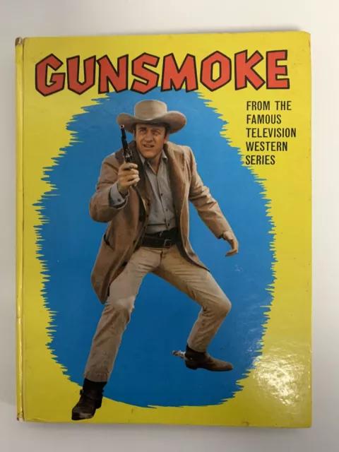 Gunsmoke Annual 1965 Book Unclipped Great Condition Western Series