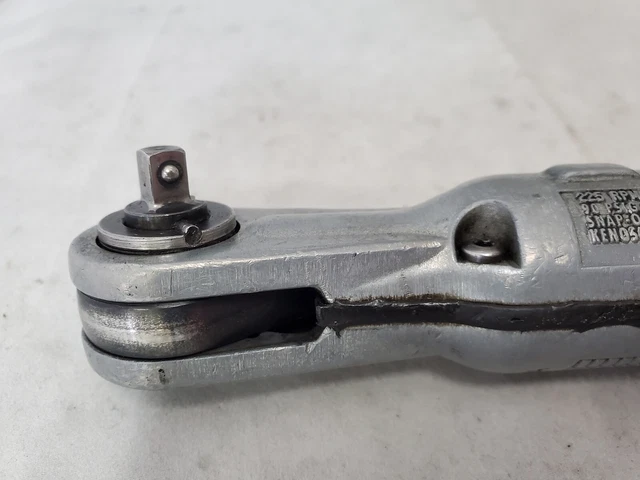 Snap On FAR25A Air Ratchet, 1/4" Drive, Vintage, Ships Free 5
