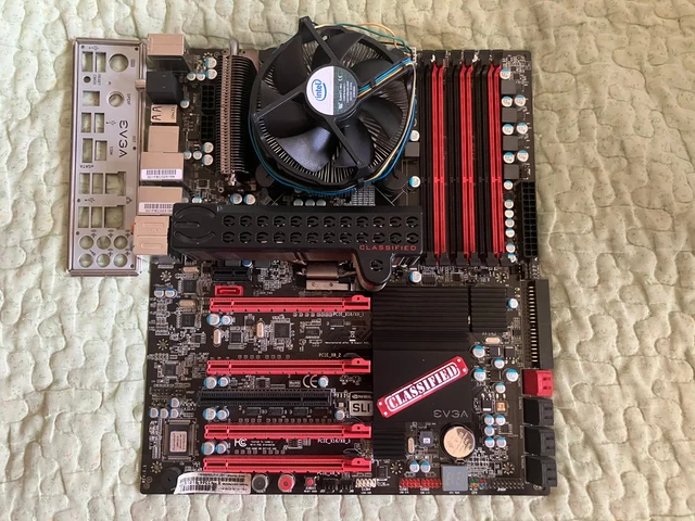 Sli Motherboard Evga X58 3x Sli Classified EVGA 170-BL-E762-A1 LGA