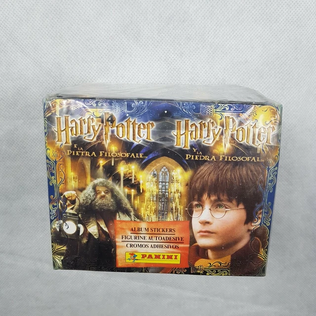 HARRY POTTER & The Philosophers Stone Panini Sealed Sticker Box 2001 50 Packs £135.00 PicClick UK