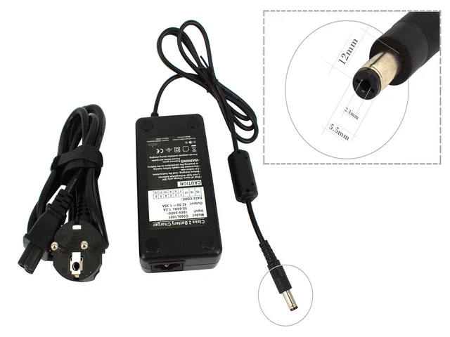 Chargeur Vélo électrique 36V 3A Pour PROACTIV CITY E-TEC WAVE - BMZ Neuf