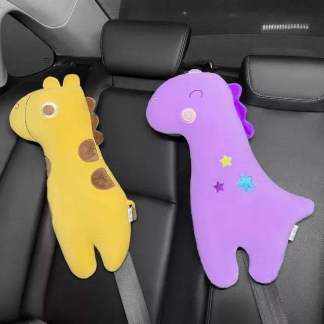 Cute Car Seat Belt Cover Plush Shoulder Guard Auto Interior Accessories  Kids