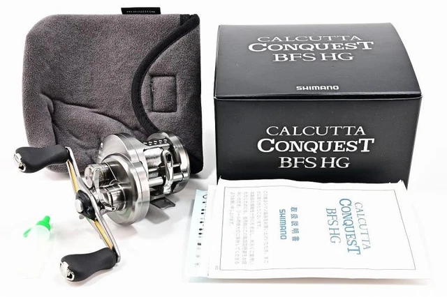 SHIMANO 17 Calcutta Conquest BFS HG Baitcast Reel #217