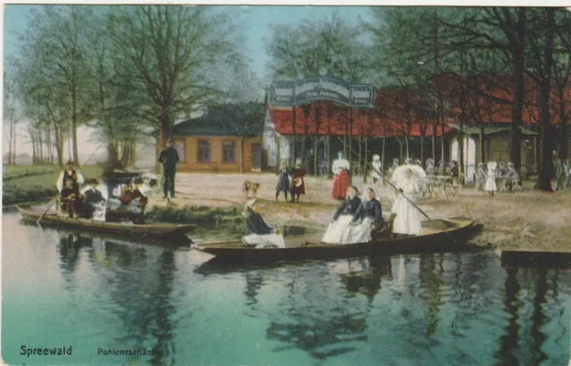 AK Burg / Spreewald - Gasthaus zur Polenzschänke - 1915