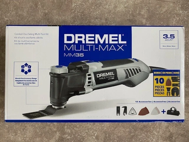 Dremel MUlti-Max MM35 oscillating multi-kit tool Dremel MUlti-Max MM35 oscillating multi-kit tool
