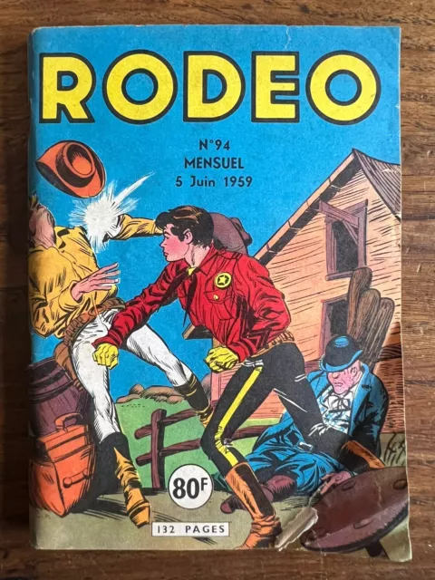 RODEO numéro 94 - Juin 1959 - BD Petit format LUG