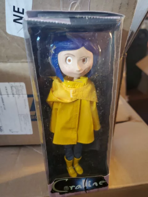 Neca Coraline Bendy Action Figure In Raincoat