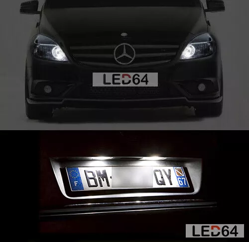 4 ampoules à LED blanc feux de plaque + veilleuses pour Mercedes classe B W246