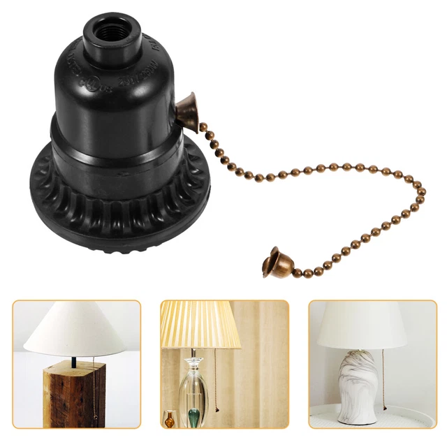 PULL CHAIN LAMPHOLDER Replacement Lamp Socket Household Lamp Socket