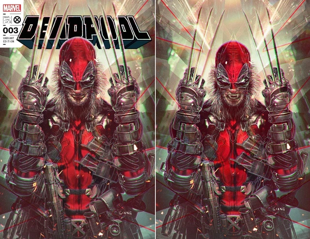 DEADPOOL #3 - CK Exclusive JOHN GIANG Trade Dress & Virgin Variant Cover Set