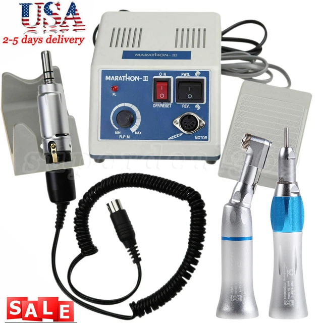 DENTAL LAB MARATHON Electric Micromotor Polishing 35K Rpm Motor 
