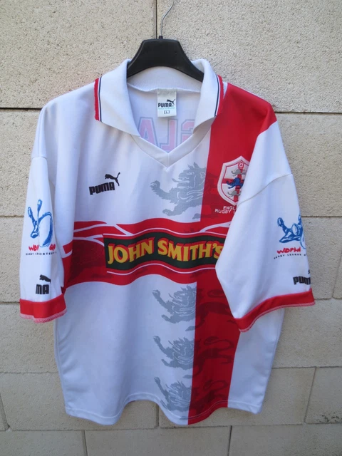Maillot rugby XIII SUPER LEAGUE SALFORD CITY REDS porté CLAYTON n°24