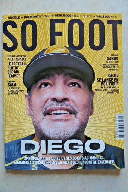 Magazine SO FOOT CLUB N°67 – ADIOS MARADONA + Bilan 2020 – Avec Poster Et Fiches