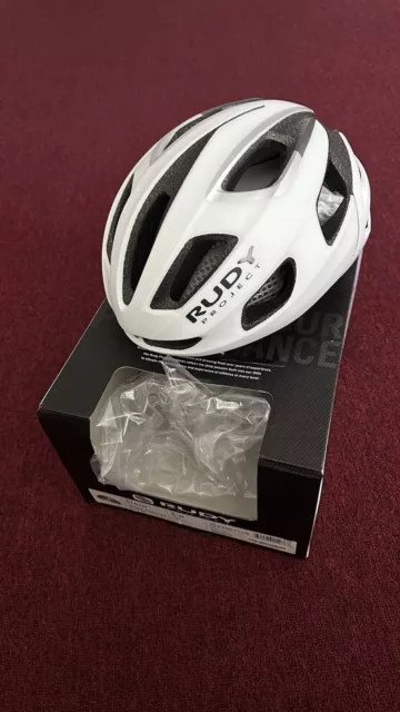 Rudy Project Strym Helmet - White Matte Size S-M