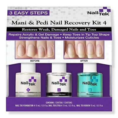 Kit de recuperación de uñas Nail Tek 4 para uñas débiles y dañadas