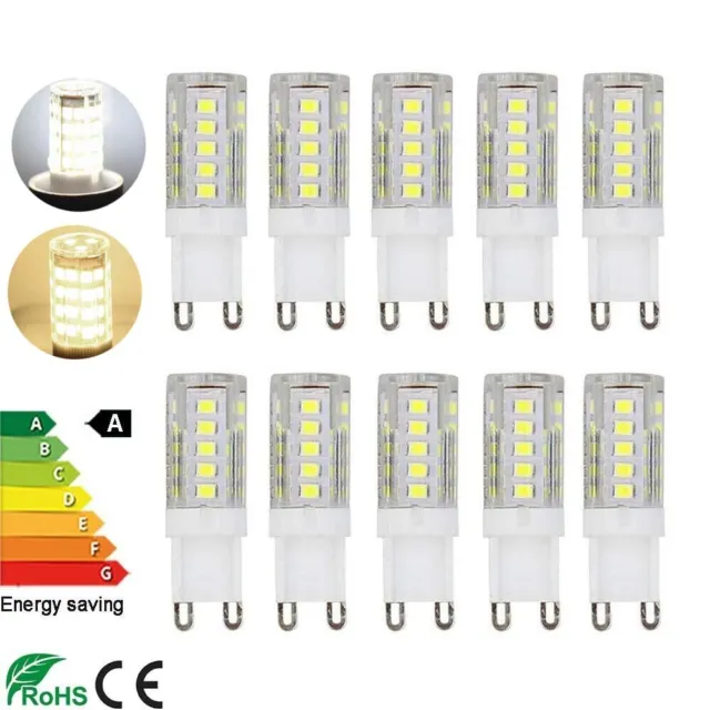 2/5/10/20 X G9 LED Bulbs 5W Warm Cool white lights Capsule Replace halogen 230V