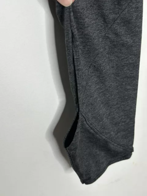 Free People FP Movement Halo Cut Out Leggings Size Large Charcoal Gray 3