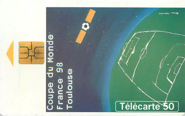 Telecarte Football Coupe Du Monde 1998 Toulouse