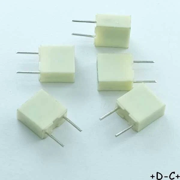 Lot De 2 Condensateurs MKP62 X2 0.022µF 22nF 275V - Film Polypropylène - Pour Soudage - Neufs