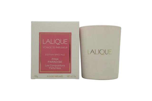LALIQUE LES COMPOSITIONS Parfumées Pink Paradise Candle £48.91