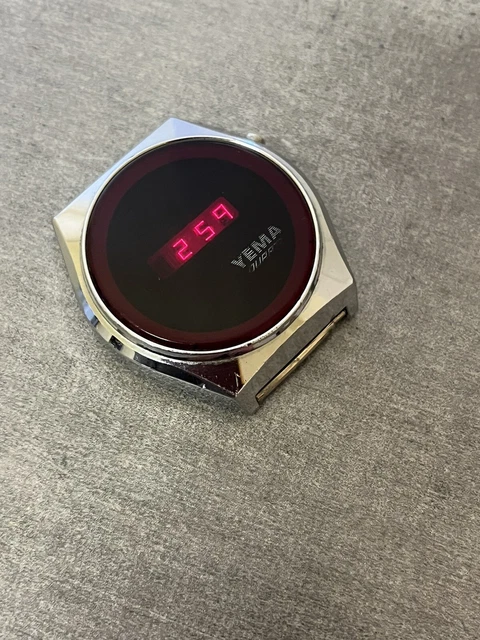 MONTRE LED YEMA vintage EUR 149 99 PicClick FR