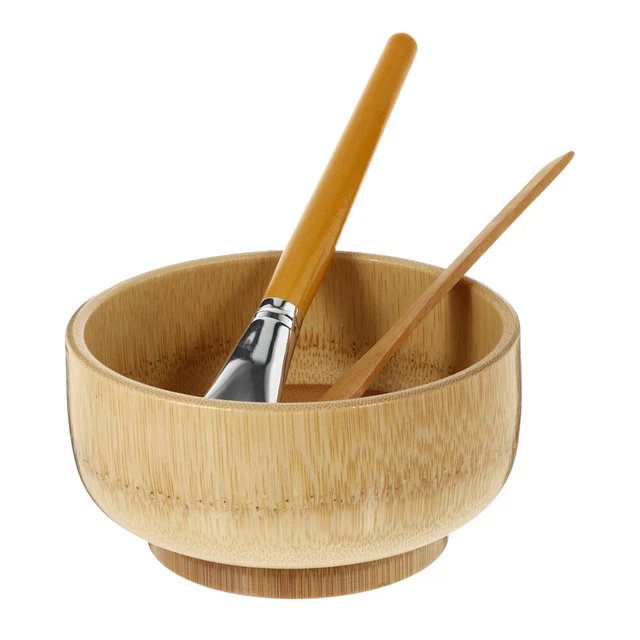 DIY Facial Mask Tool Bowl Cream Brushes Face Mixing Applicator