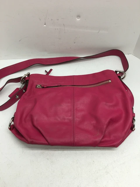 Authentic Coach Gray/Plum/Purple Wool Tote/Purse - G1357-F24665